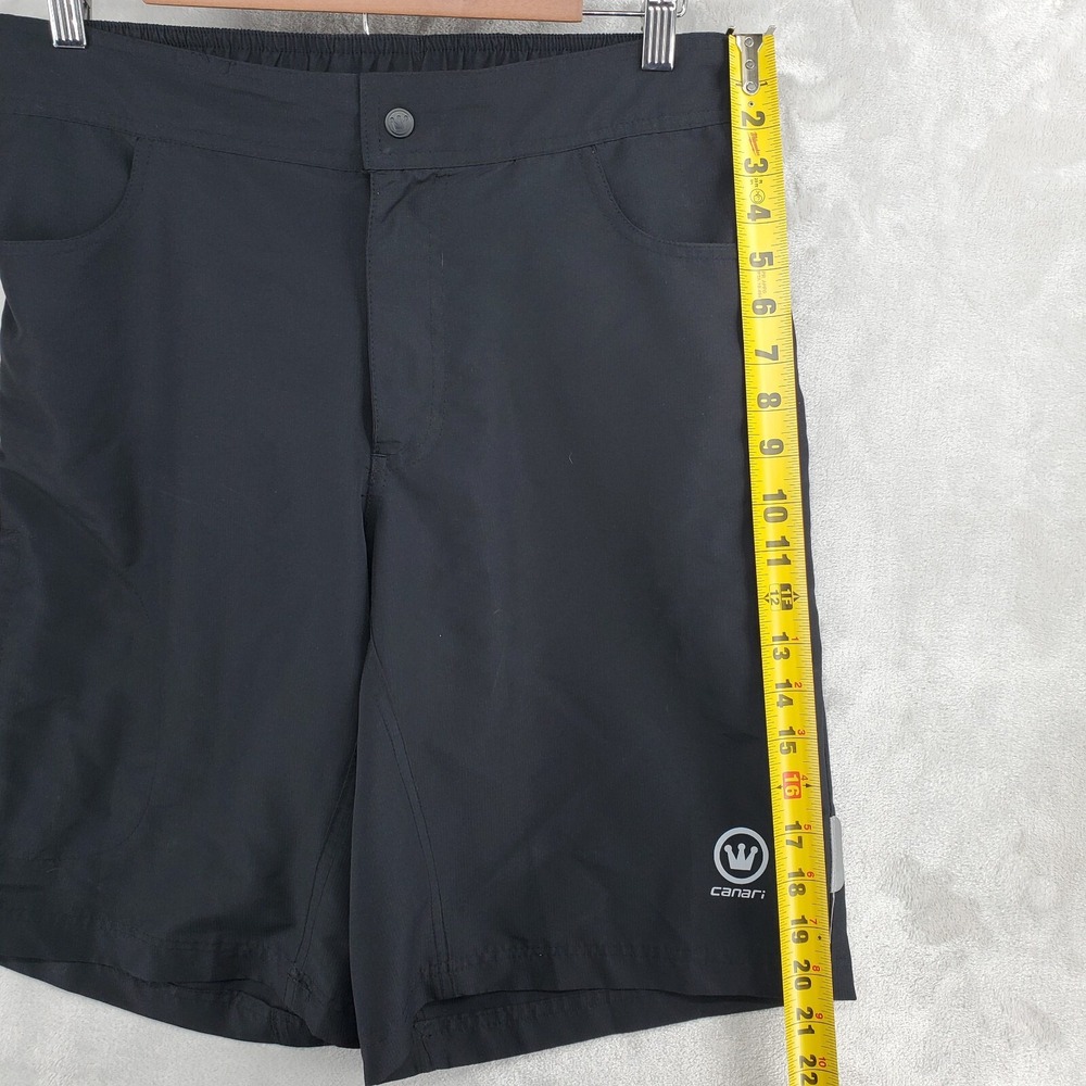 Canari Cycling Shorts Mens Large Black MTB - Picture 6 of 9